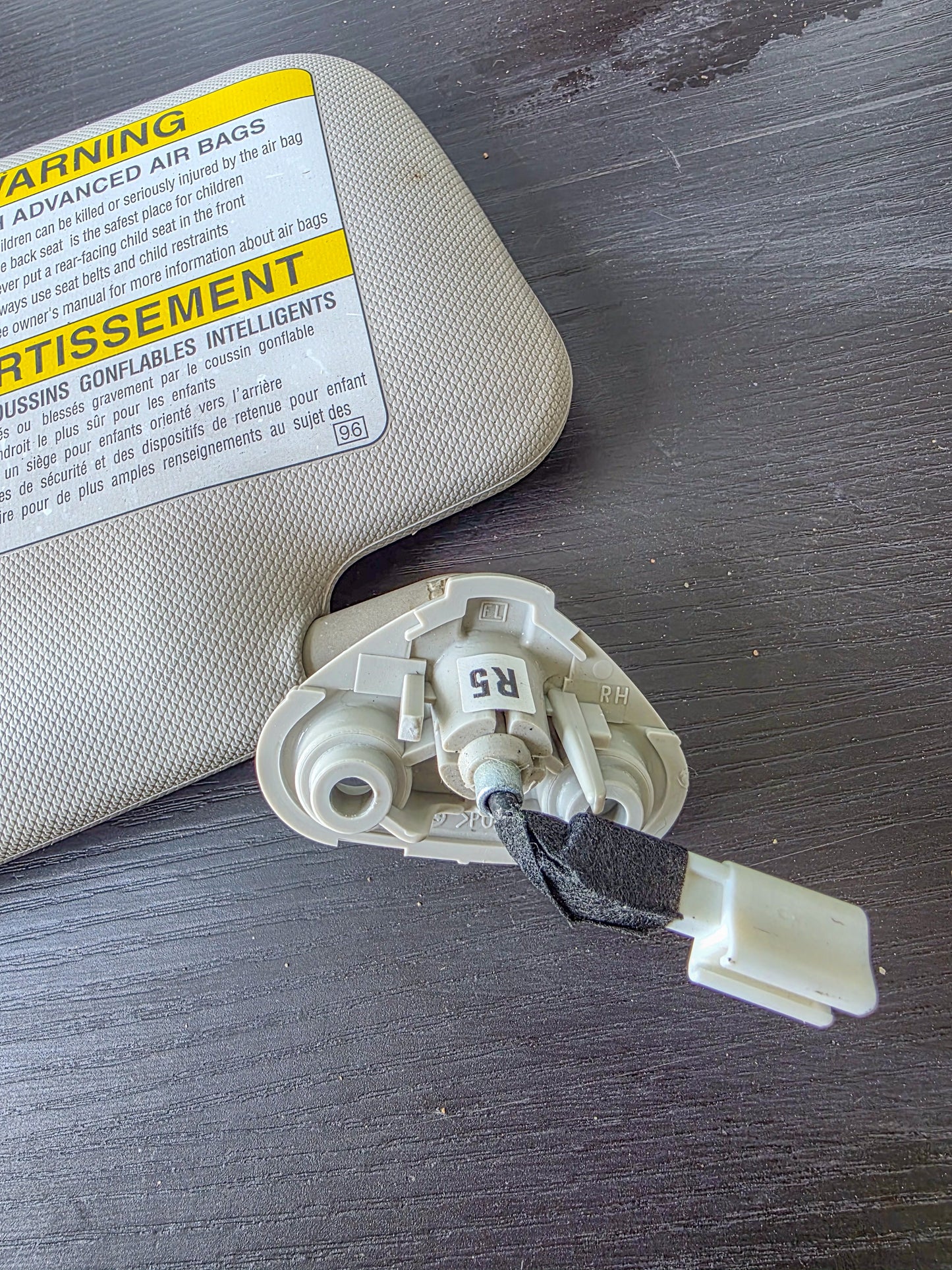 2024-2025 Subaru Crosstrek Front Roof Overhead Right Side Sun Visor Shade 92011FL061ME, 92011-FL061ME, 92011FL060ME