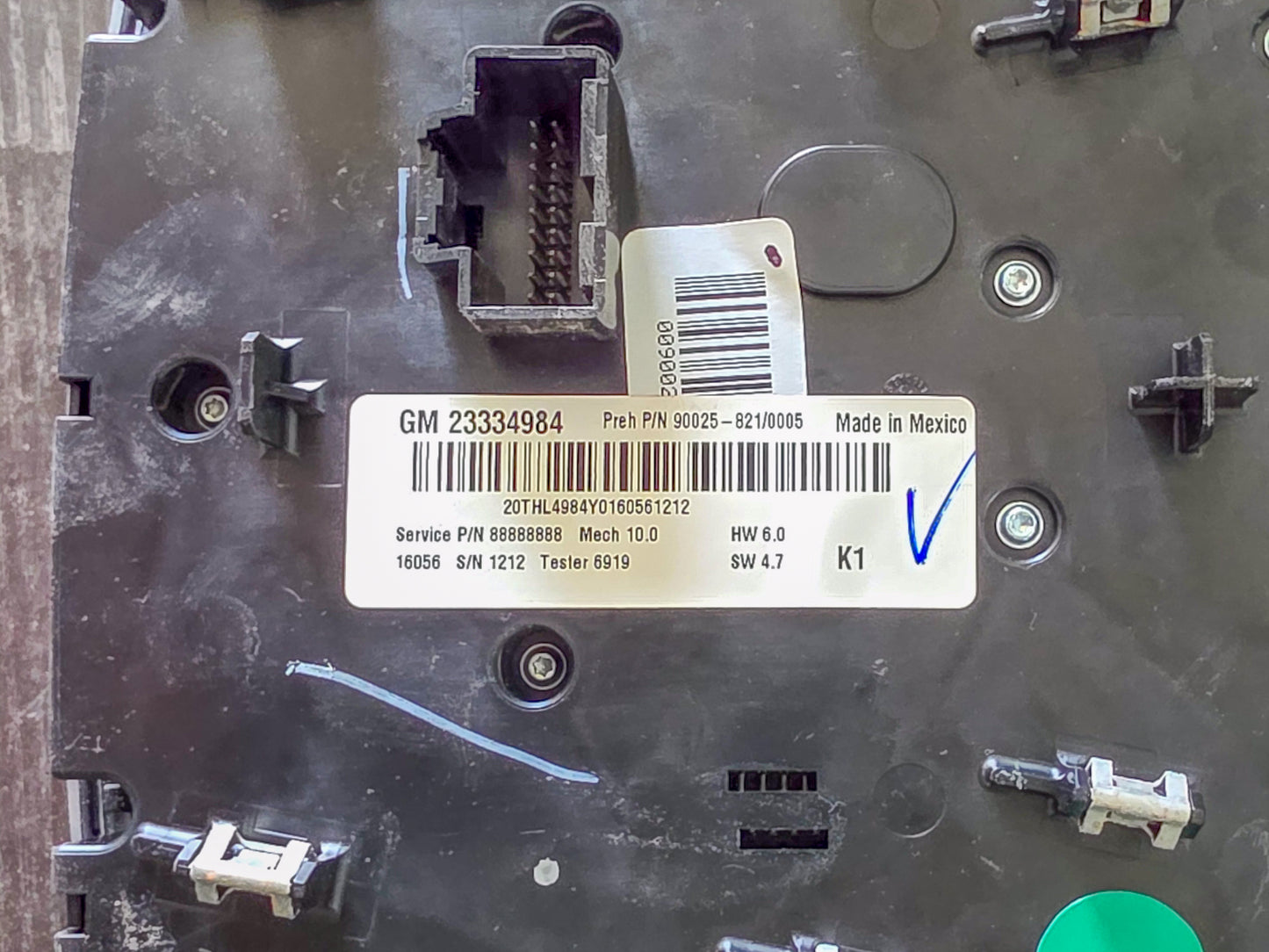 2016-2017 Gmc Terrain Navigation Radio Climate Control Panel Denali 23334984