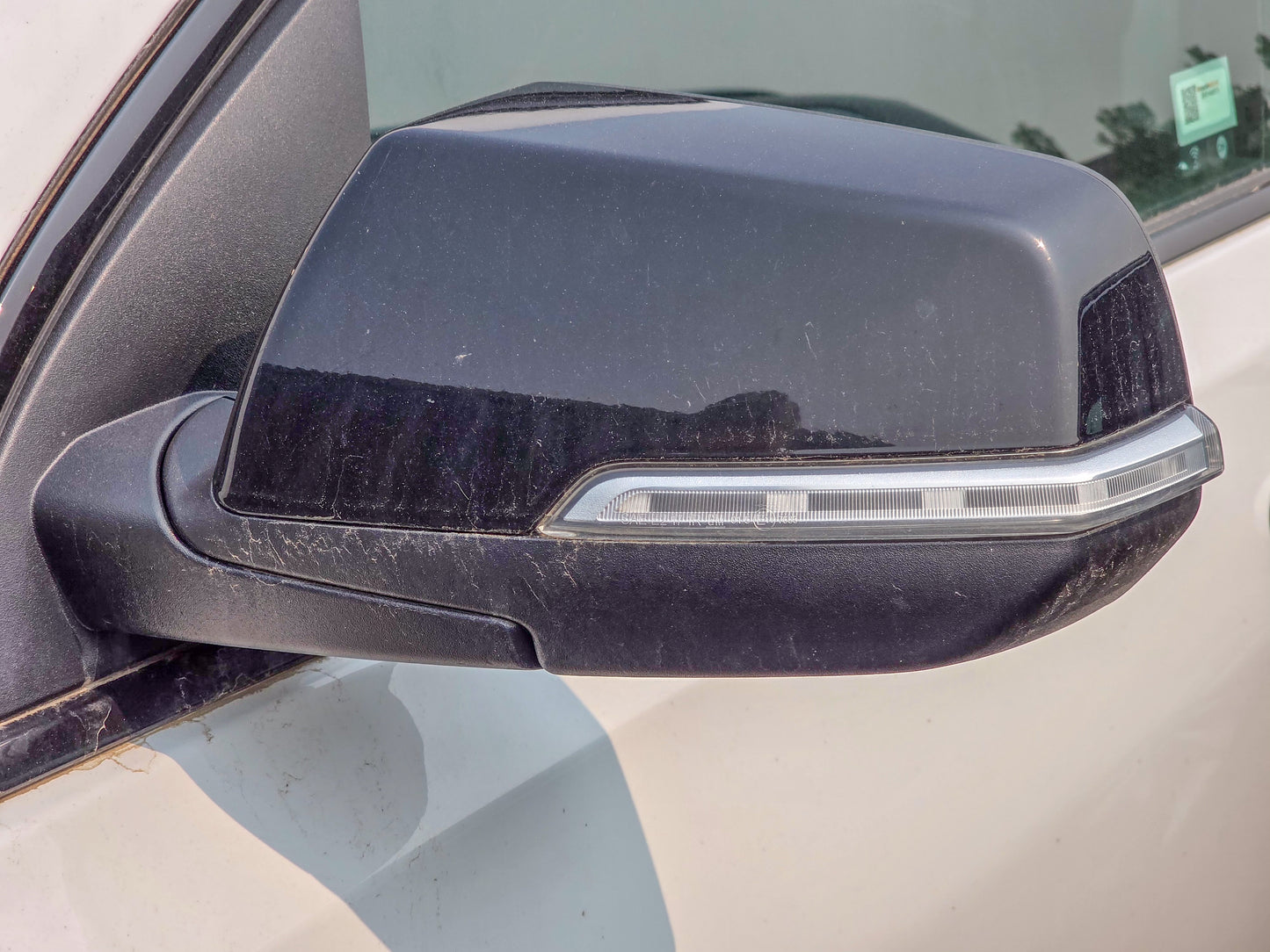 2020-2023 GMC Acadia Black Left Driver Side Outside Rearview Mirror Assembly 84443079