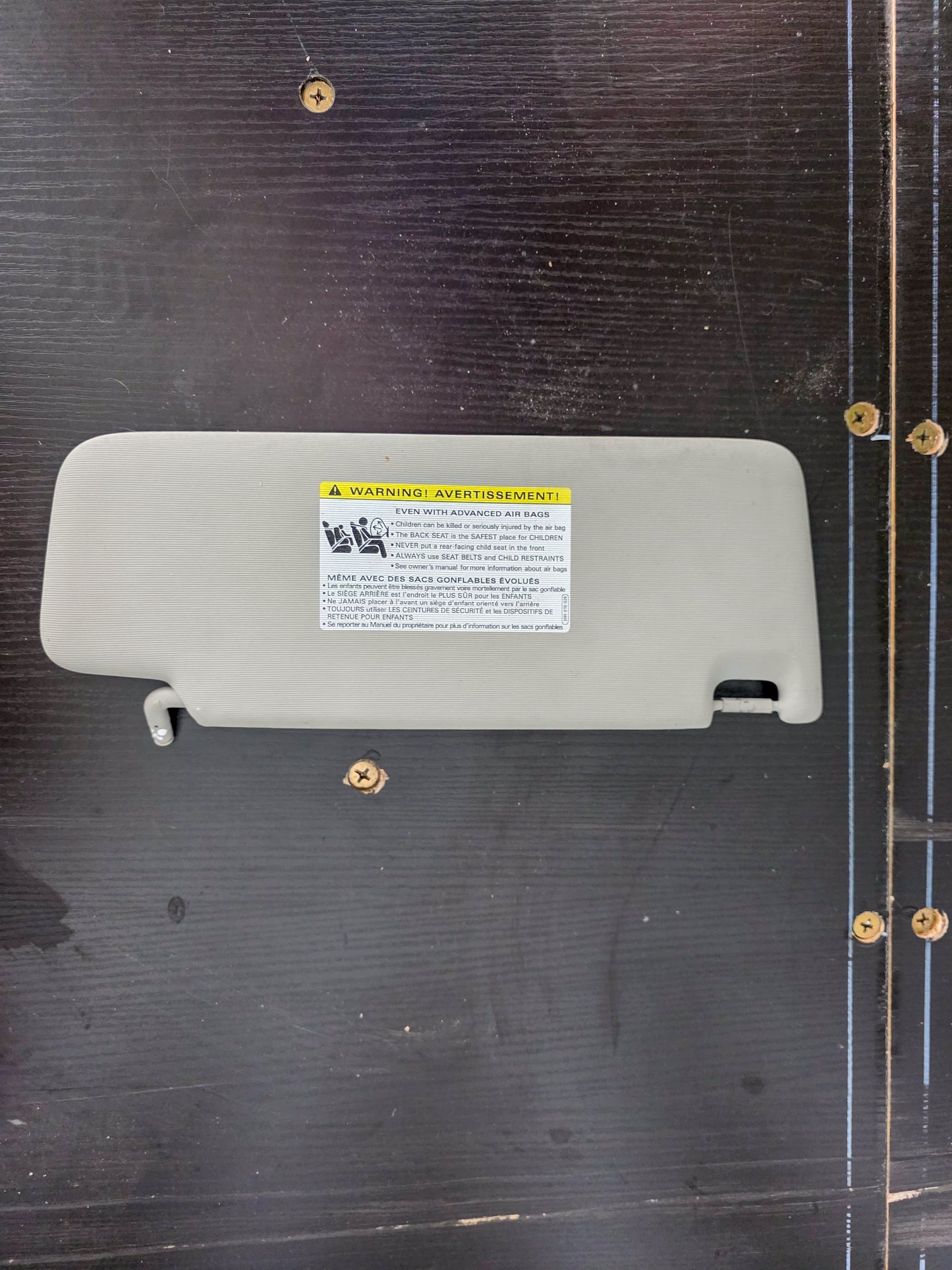 2019-2025 Volkswagen Jetta Left Sun Visor Panel Driver Side 17A857551A 3H8