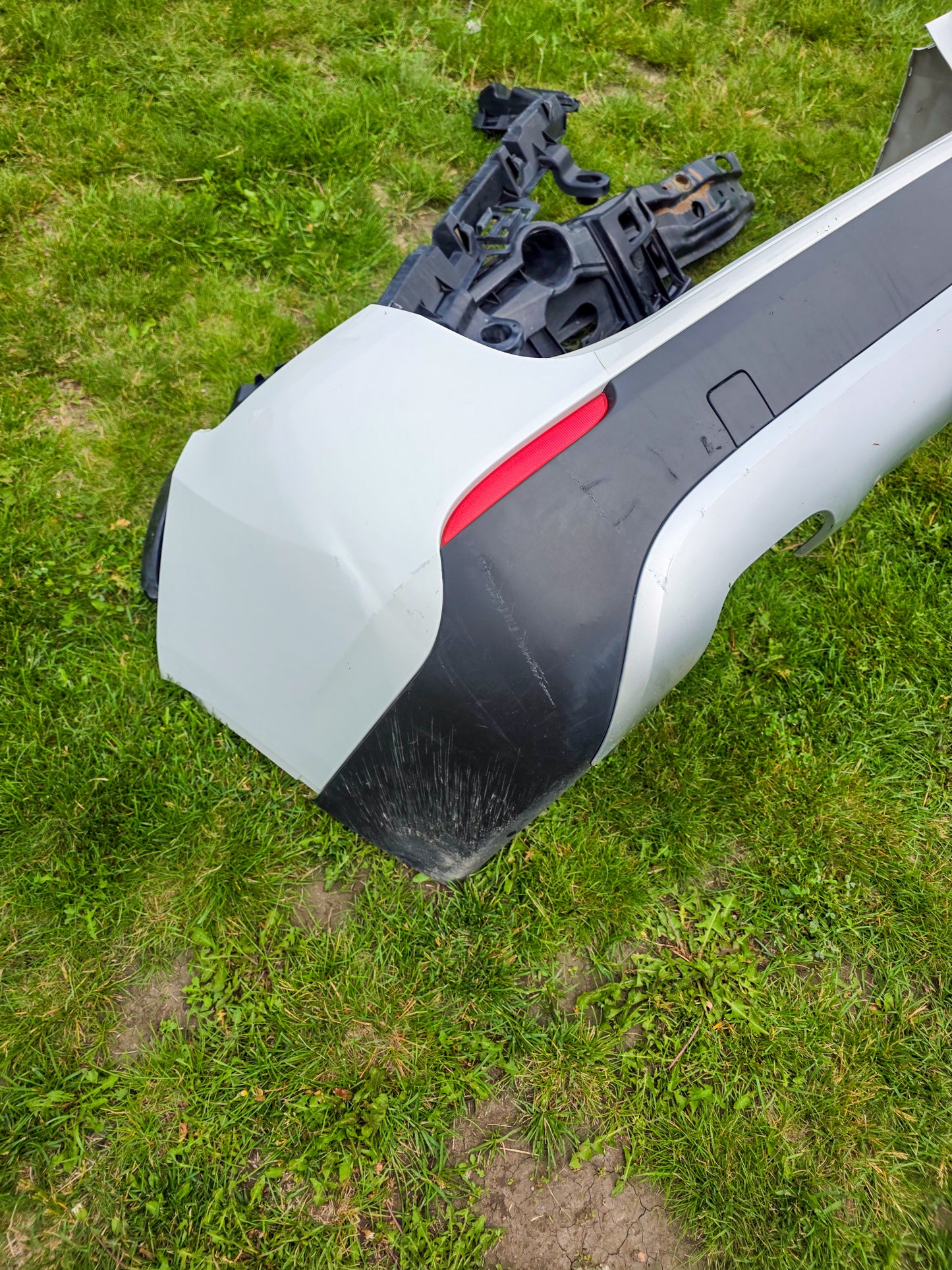 2012-2015 BMW X1 Rear Bumper Cover White 51127345036