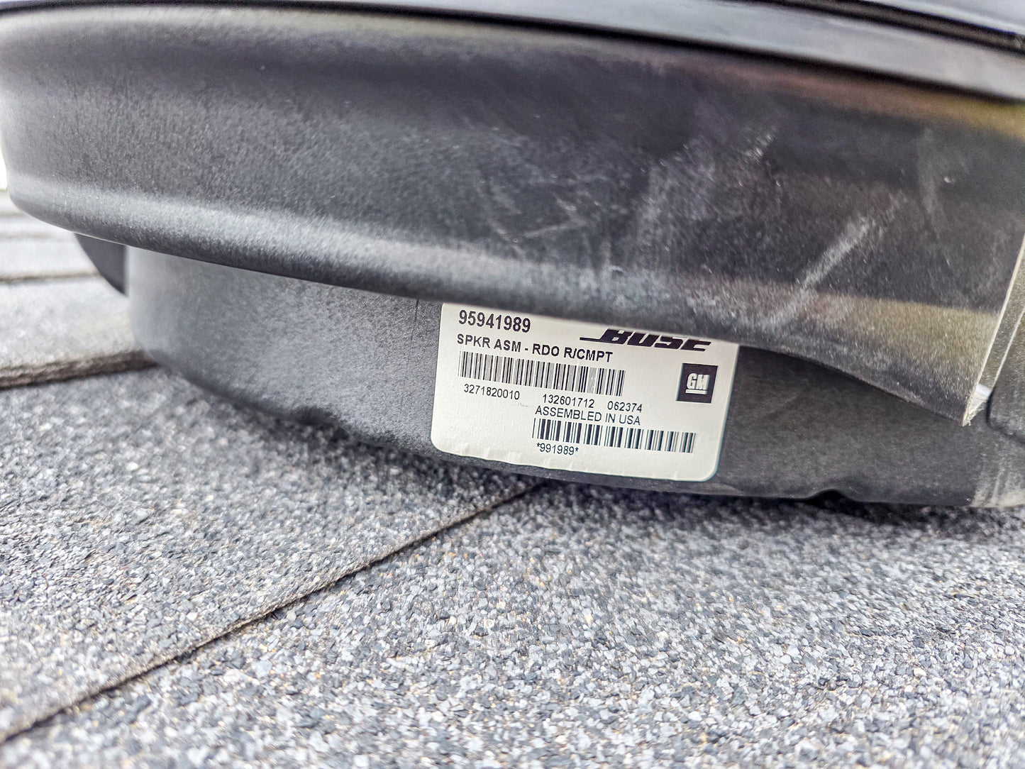 2013-2022 Buick Encore Rear Compartment Speaker 95941989, 94507247