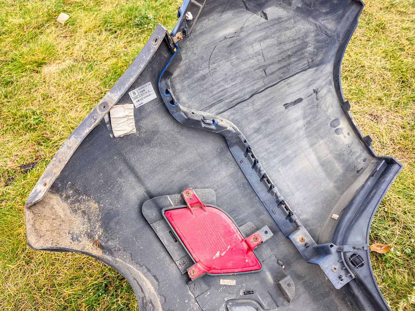 2013-2016 Buick Encore Rear Bumper Cover Assembly and Rear Bumper Reinforcement Impact Bar 95365629, 42450527