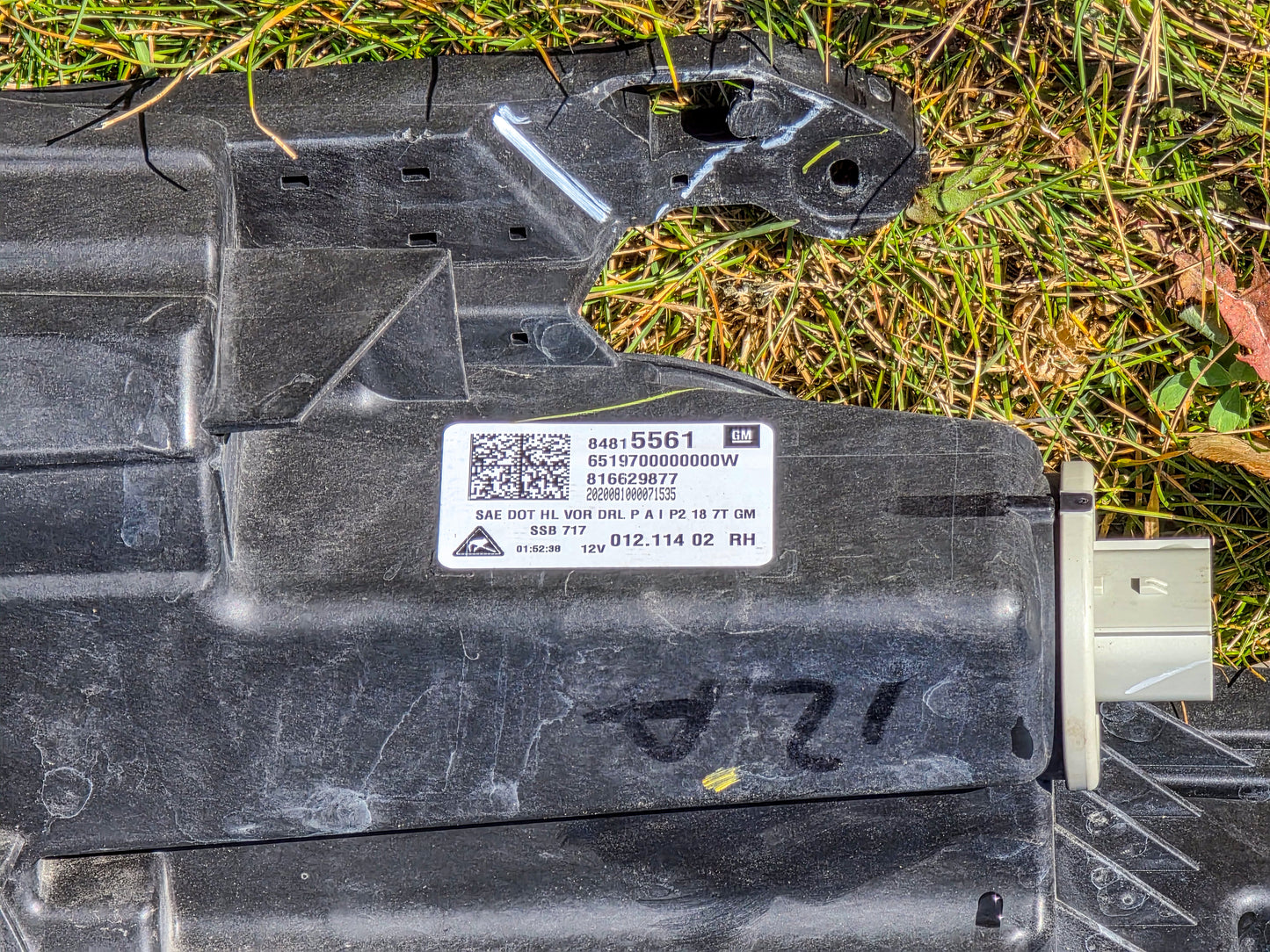 2018-2021 GMC Terrain Front Passenger Right Side Headlight Head Light Lamp Oem Denali 84815561