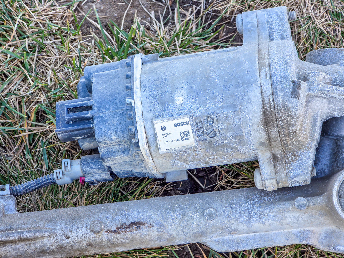 2018-2021 GMC Terrain Awd Power Steering Gear Rack & Pinion Motor 84663157 OEM