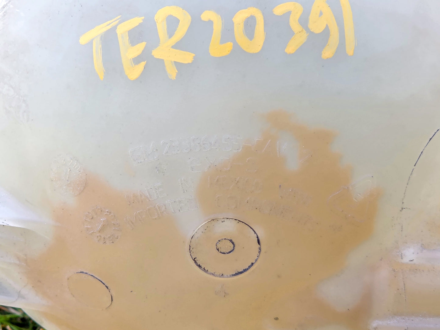 2018-2022 GMC Terrain Coolant Reservoir Bottle OEM 23386455