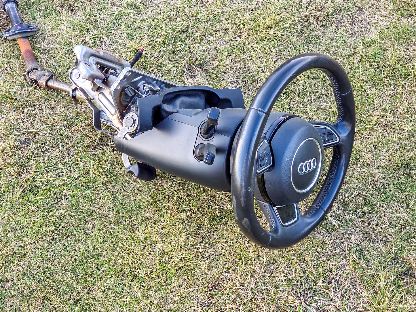 2014 Audi A5 Steering Wheel, Steering Column, Indicator Stalks (Switches) 8T0419091A, 4G8953502A4PK, 8K0419506