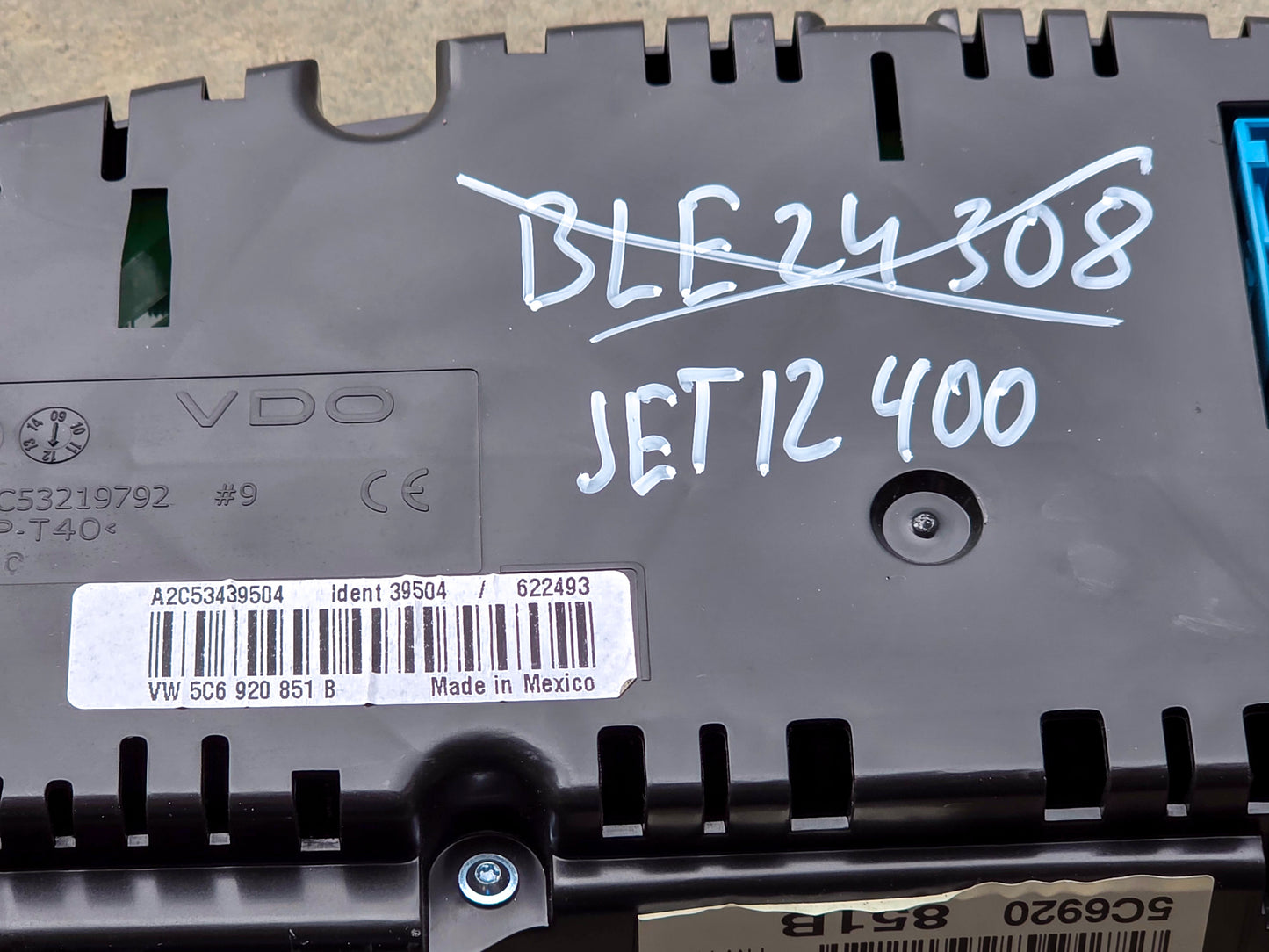 2012 Volkswagen Jetta Speedometer Instrument Cluster 130K Mileage
