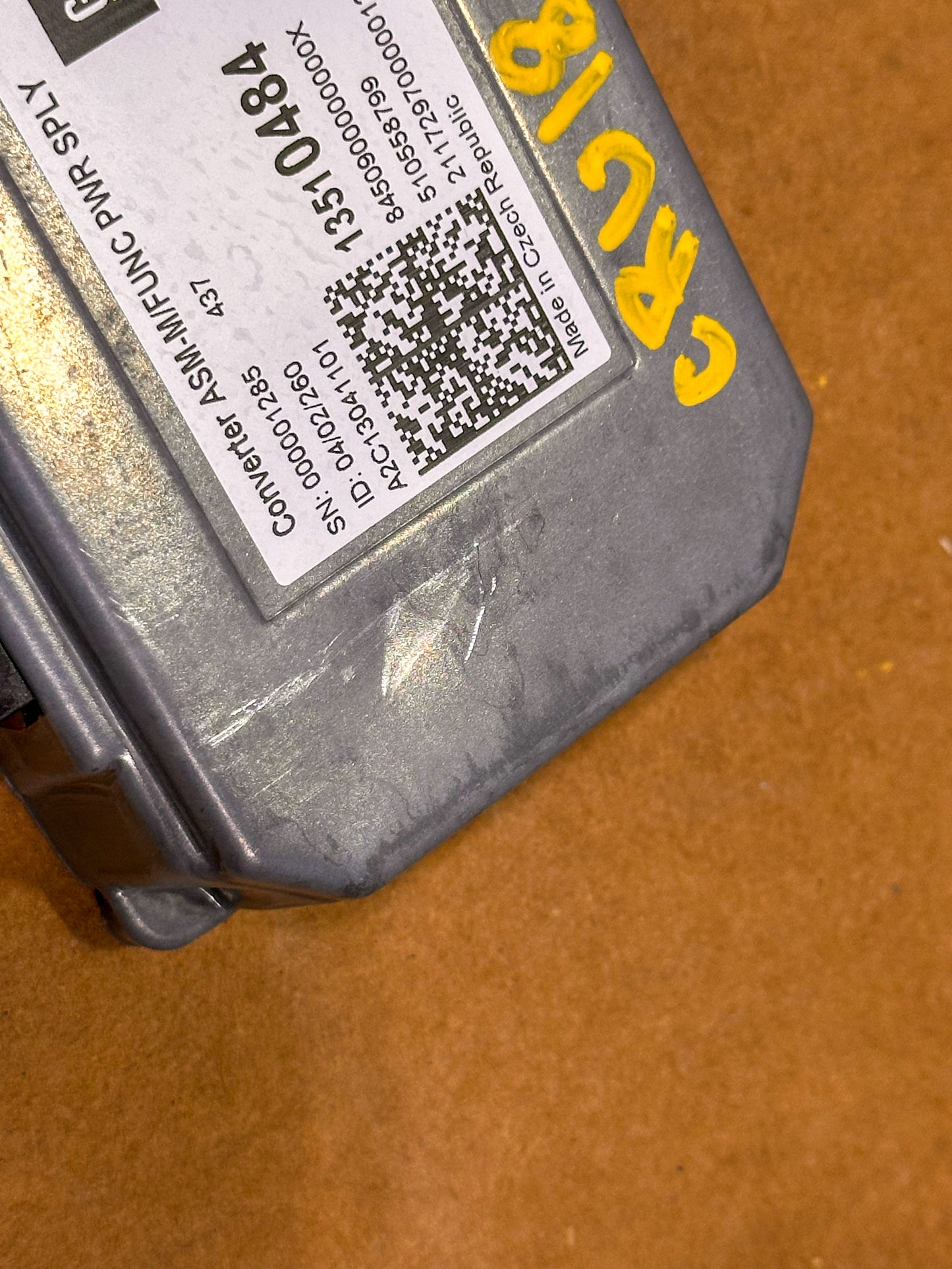 2016-2025 Chevrolet Cruze Multifunction Power Supply Converter 13510484