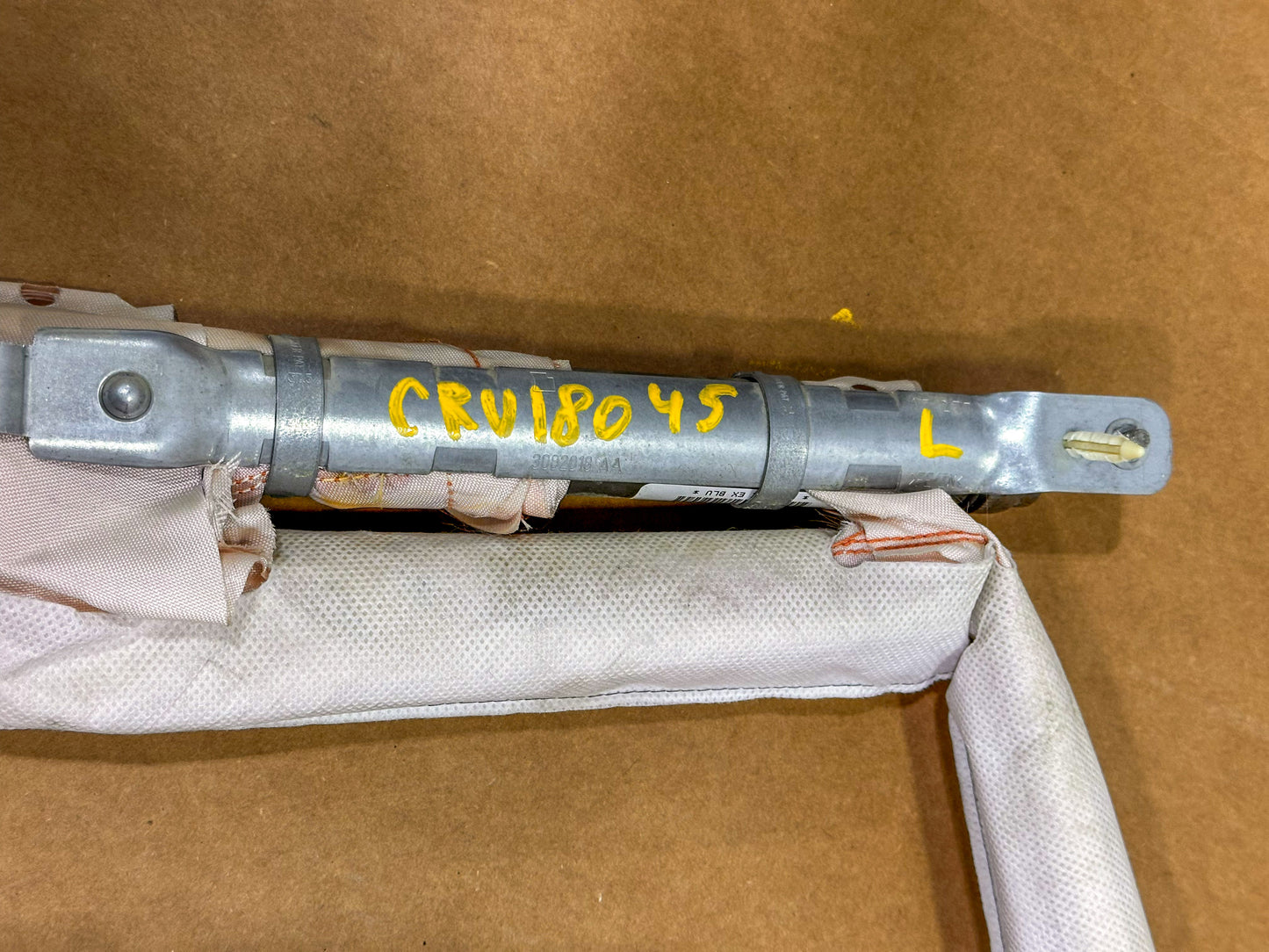 2018-2019 Chevrolet Cruze Left Driver Side Roof Rail Airbag 39172051, 39090741, 39146009