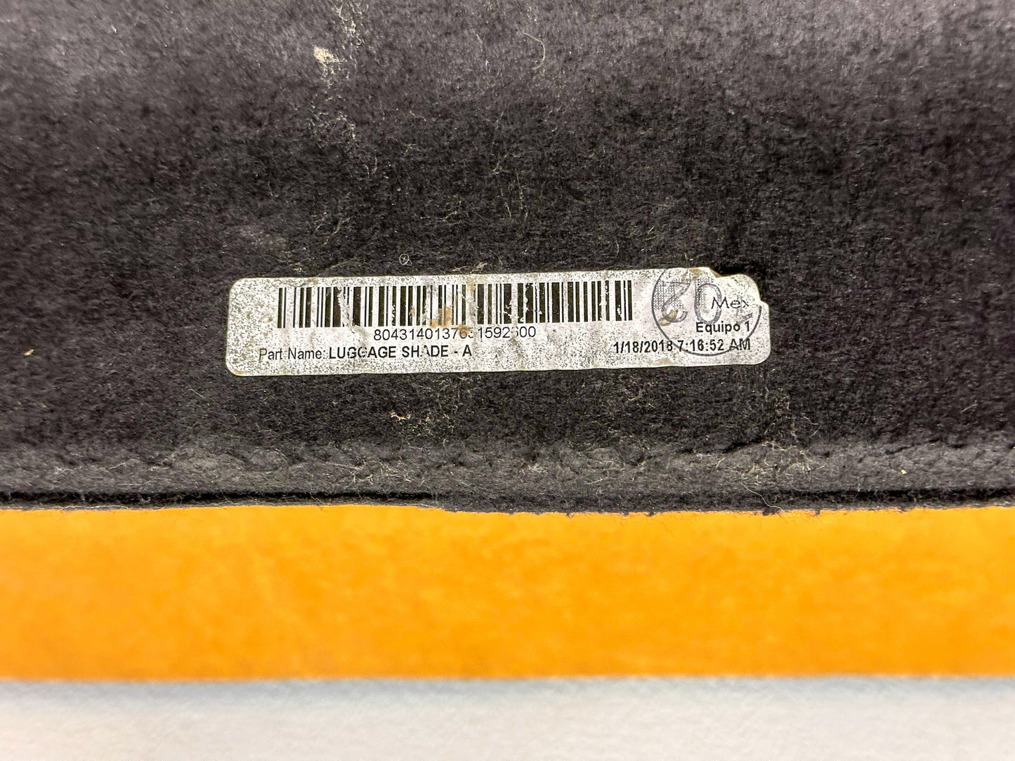 2017-2019 Chevrolet Cruze Rear Cargo Cover 84133890