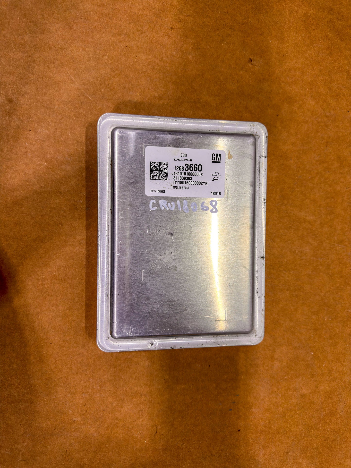 2018-2020 Chevrolet Cruze Engine Control Module Computer ECM ECU 12683660