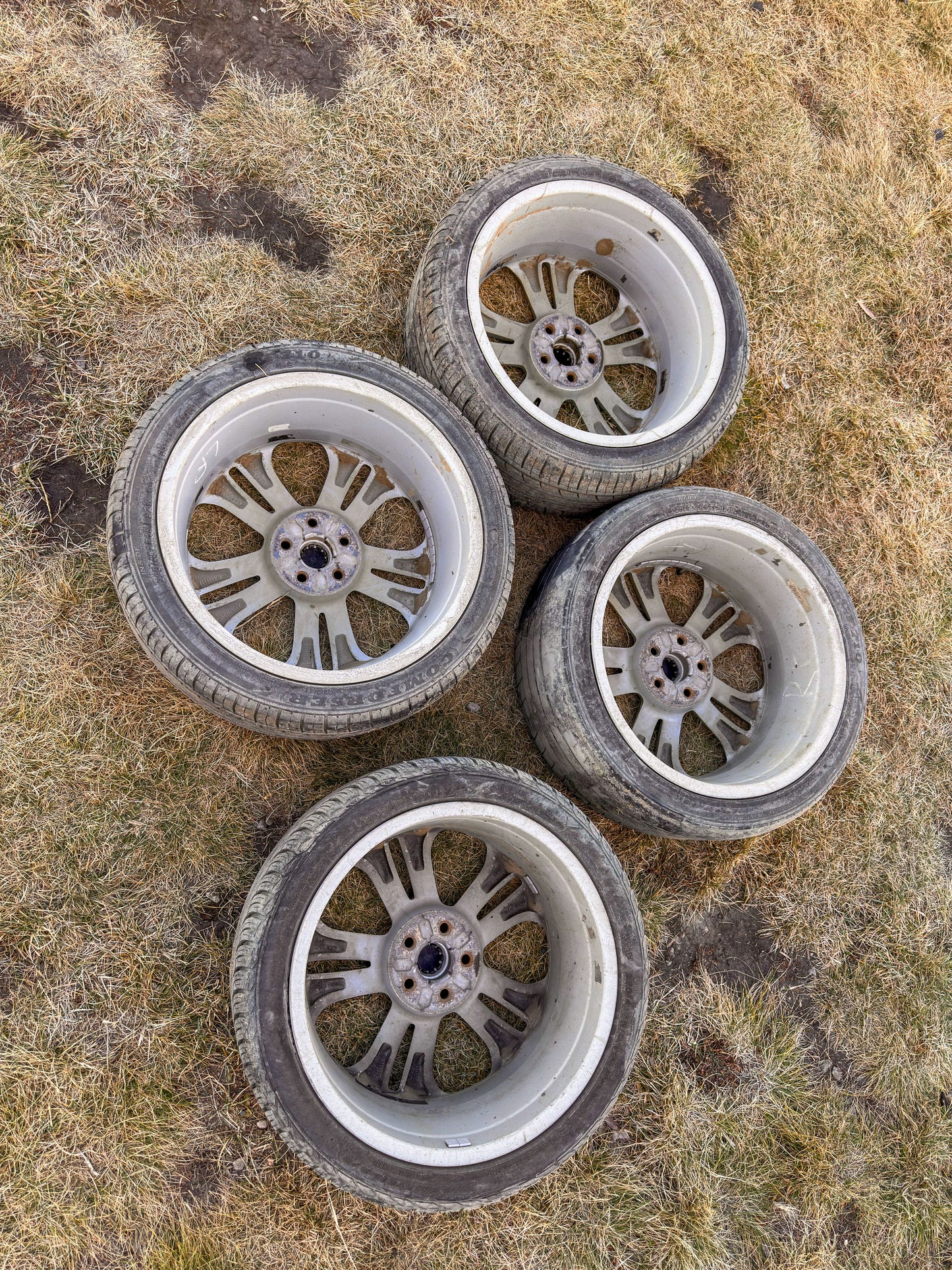 Wheel Rims with Tires 225 45 R18 18x7-1/2 Fits 16-18 Chevrolet Chevy CRUZE 29565262