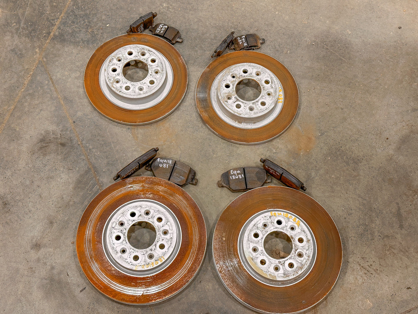 2018-2020 Chevrolet Equinox Rear Disc Brake Rotors + Pads 13583682, 13544245, 13513886, 13513888, 13517854 - view 4