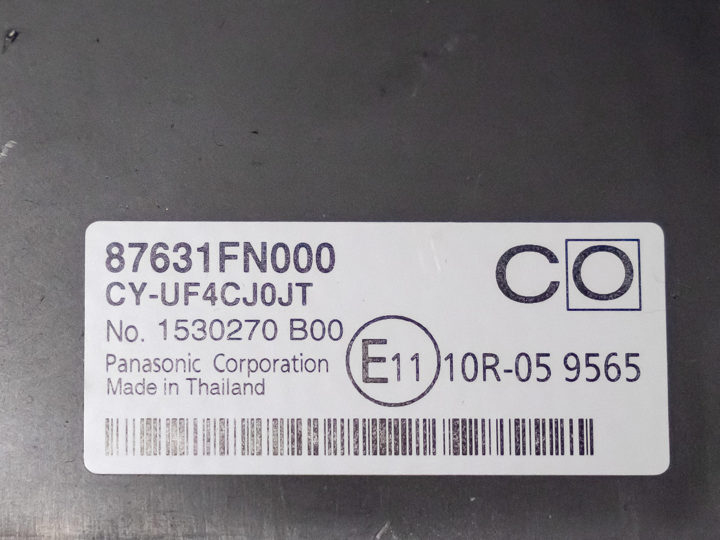 2024-2025 Subaru Crosstrek Snr Ecu Assembly 87631fn000 Oem