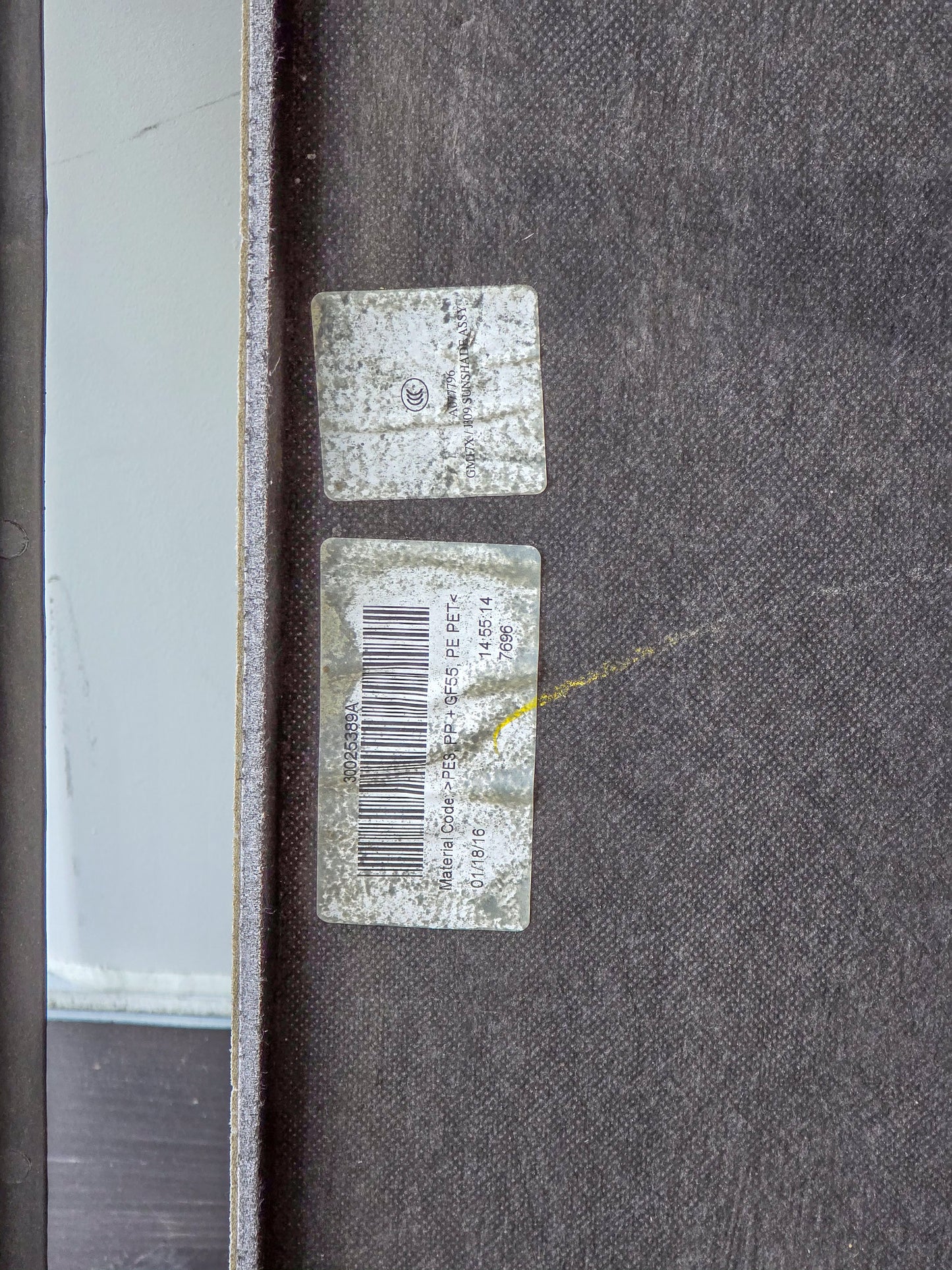 2010-2017 GMC Terrain Sunroof Assembly, 2010-2017 Chevrolet Equinox 25925777, 23495100, 20867037