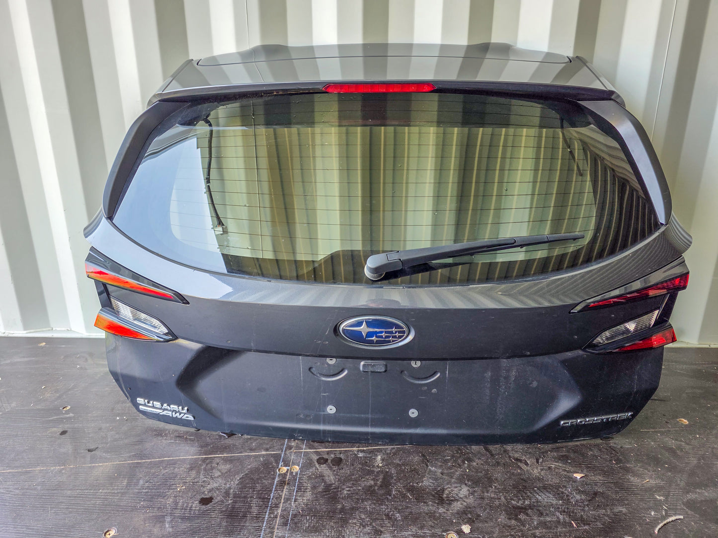 2024-2025 Subaru Crosstrek Tailgate Rear Gate Assembly 60809FN10A9P, 63019FN01A, 91111FN600G7