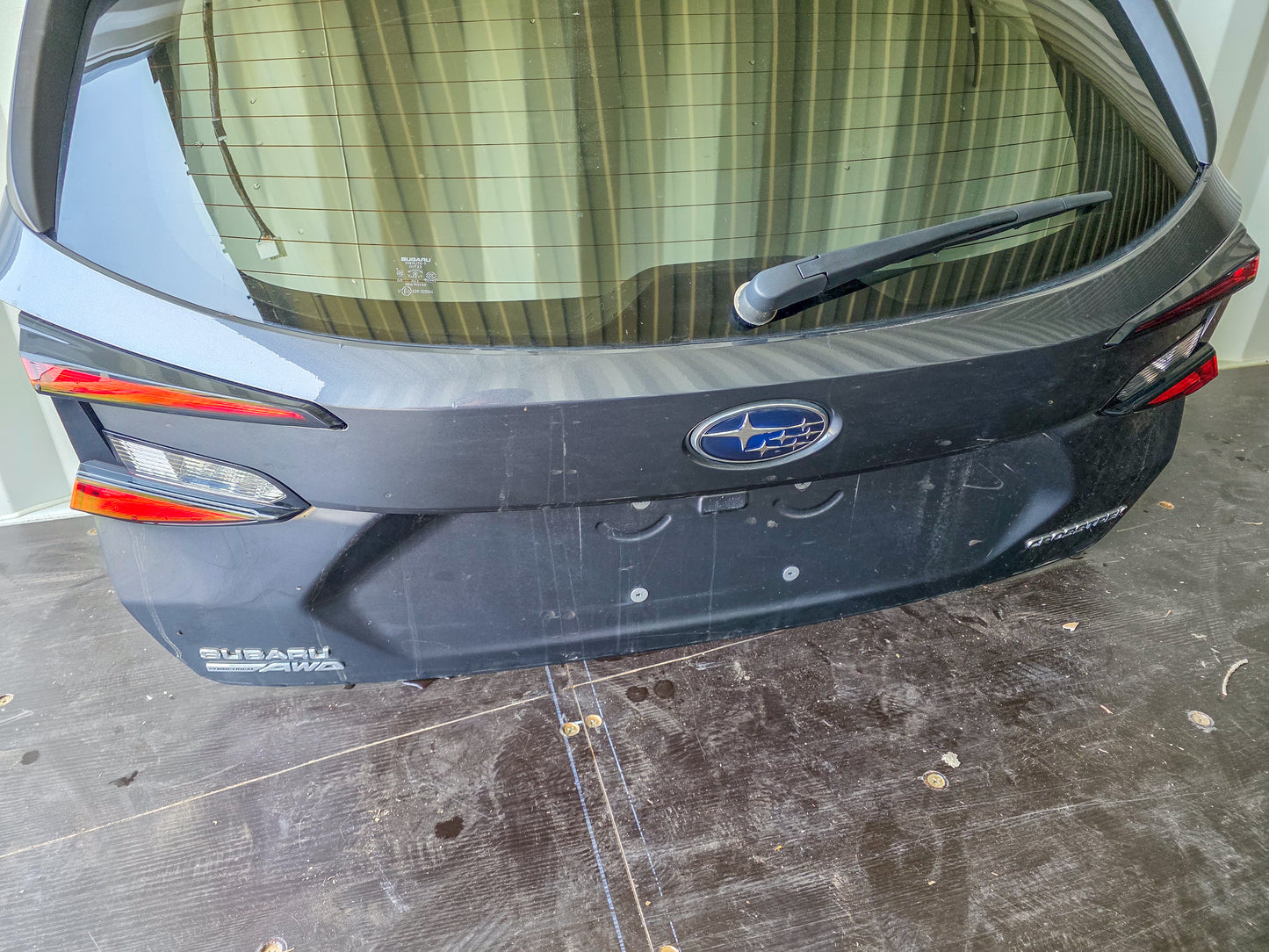 2024-2025 Subaru Crosstrek Tailgate Rear Gate Assembly 60809FN10A9P, 63019FN01A, 91111FN600G7