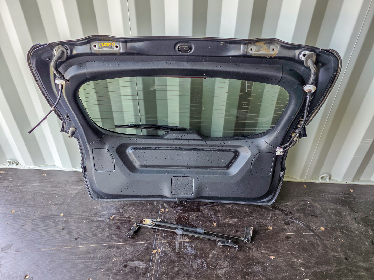 2024-2025 Subaru Crosstrek Tailgate Rear Gate Assembly 60809FN10A9P, 63019FN01A, 91111FN600G7