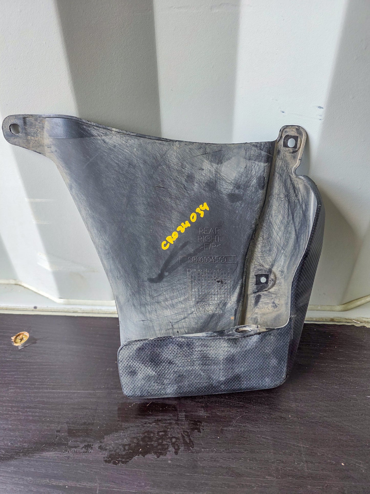 2024-2025 Subaru Mud Flaps Flat Style Black Rear right and Left.Front Leftn  Splash Guard  J101SFN400 J101SFN101