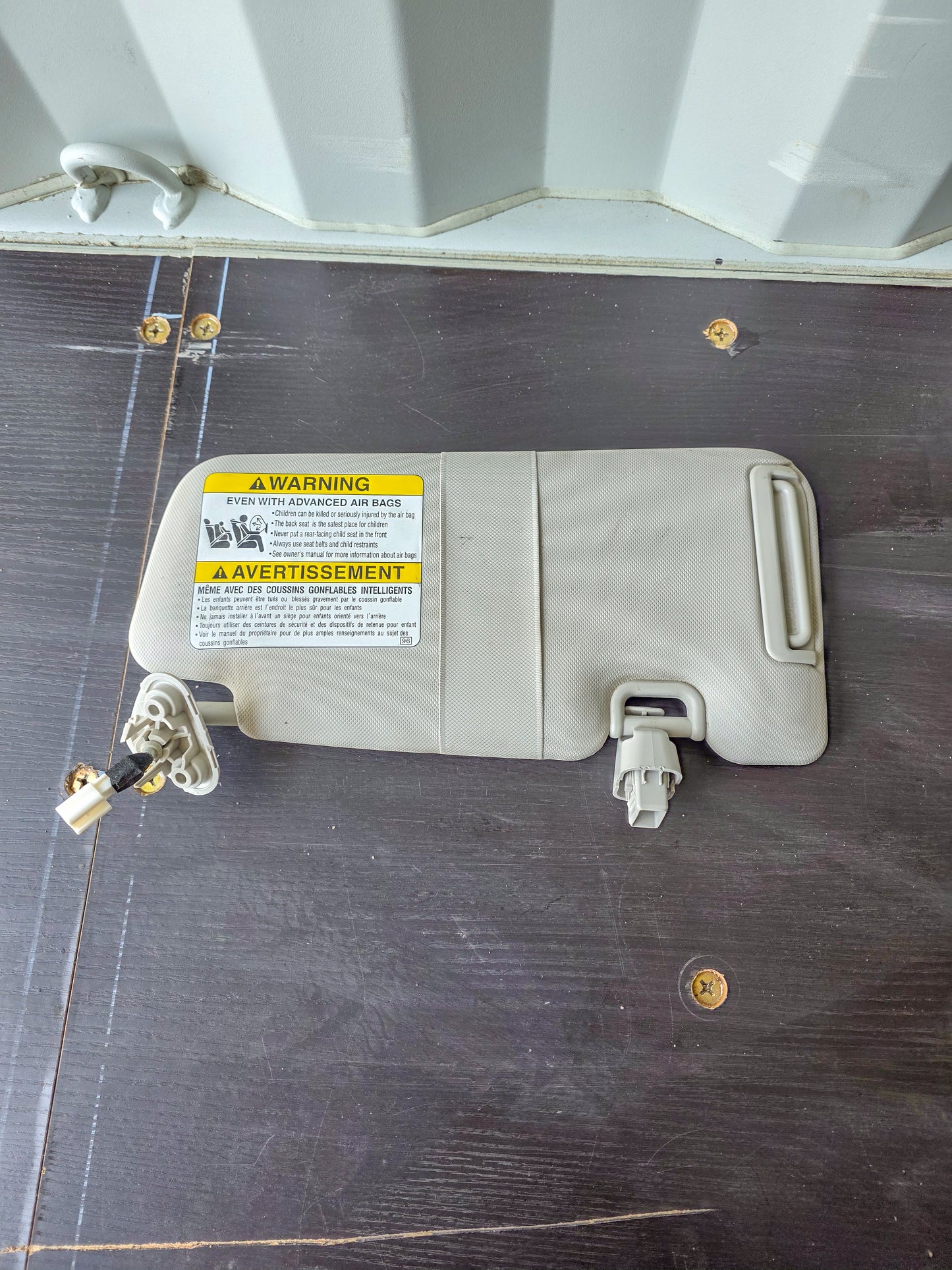 2024-2025 Subaru Crosstrek Front Roof Overhead Left Side Sun Visor Shade 92011FL011ME, 818 a2671