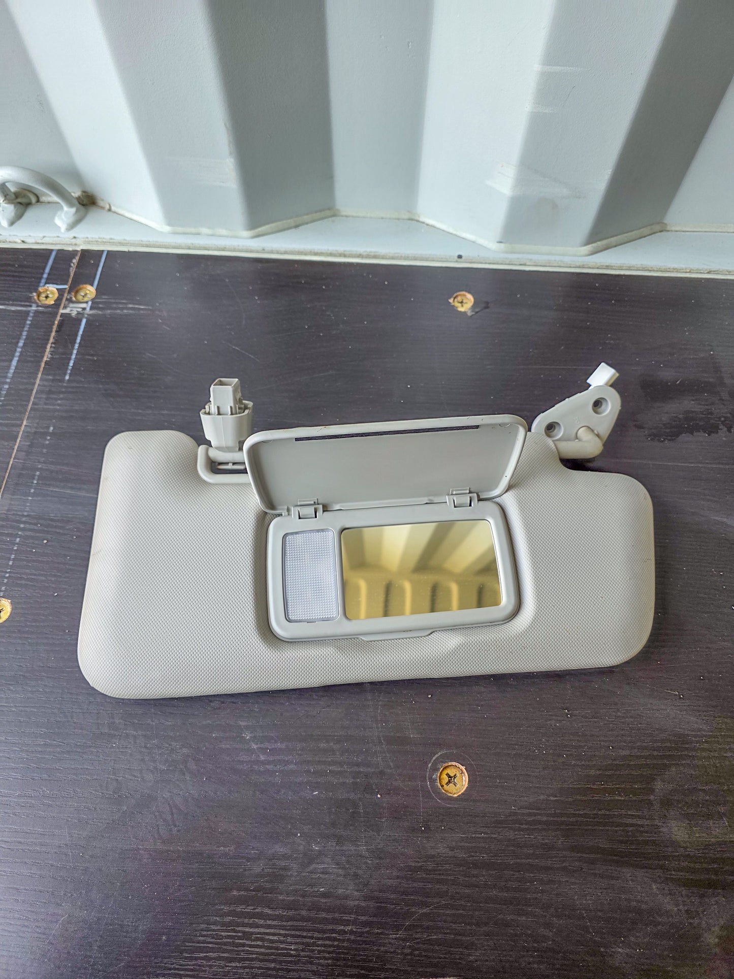 2024-2025 Subaru Crosstrek Front Roof Overhead Right Side Sun Visor Shade 92011FL061ME, 92011-FL061ME, 92011FL060ME