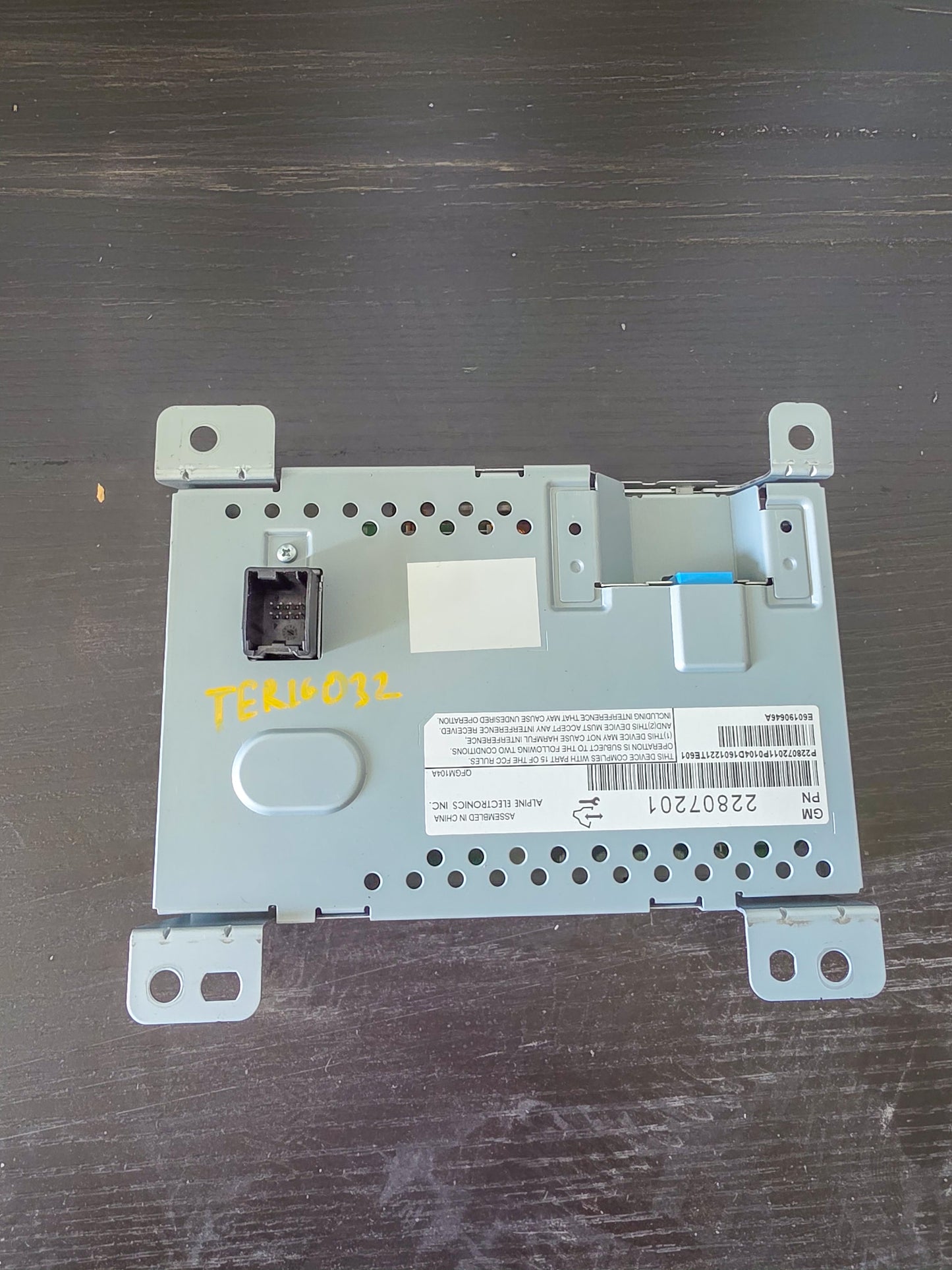 2010-2017 Gmc Terrain Radio Information Display Panel Screen, Denali 22807201