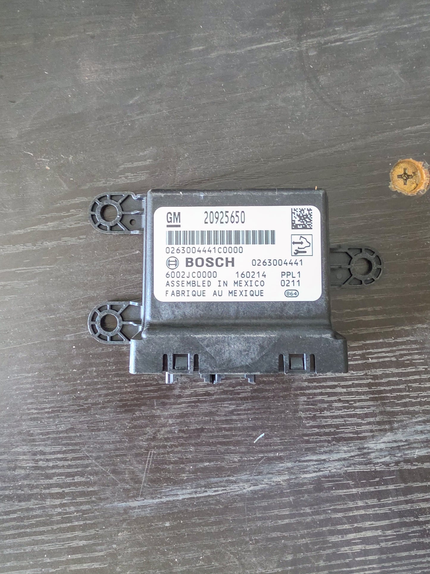 2013-2016 Gmc Terrain Parts Parking Assist Control Module  Denali 20925650