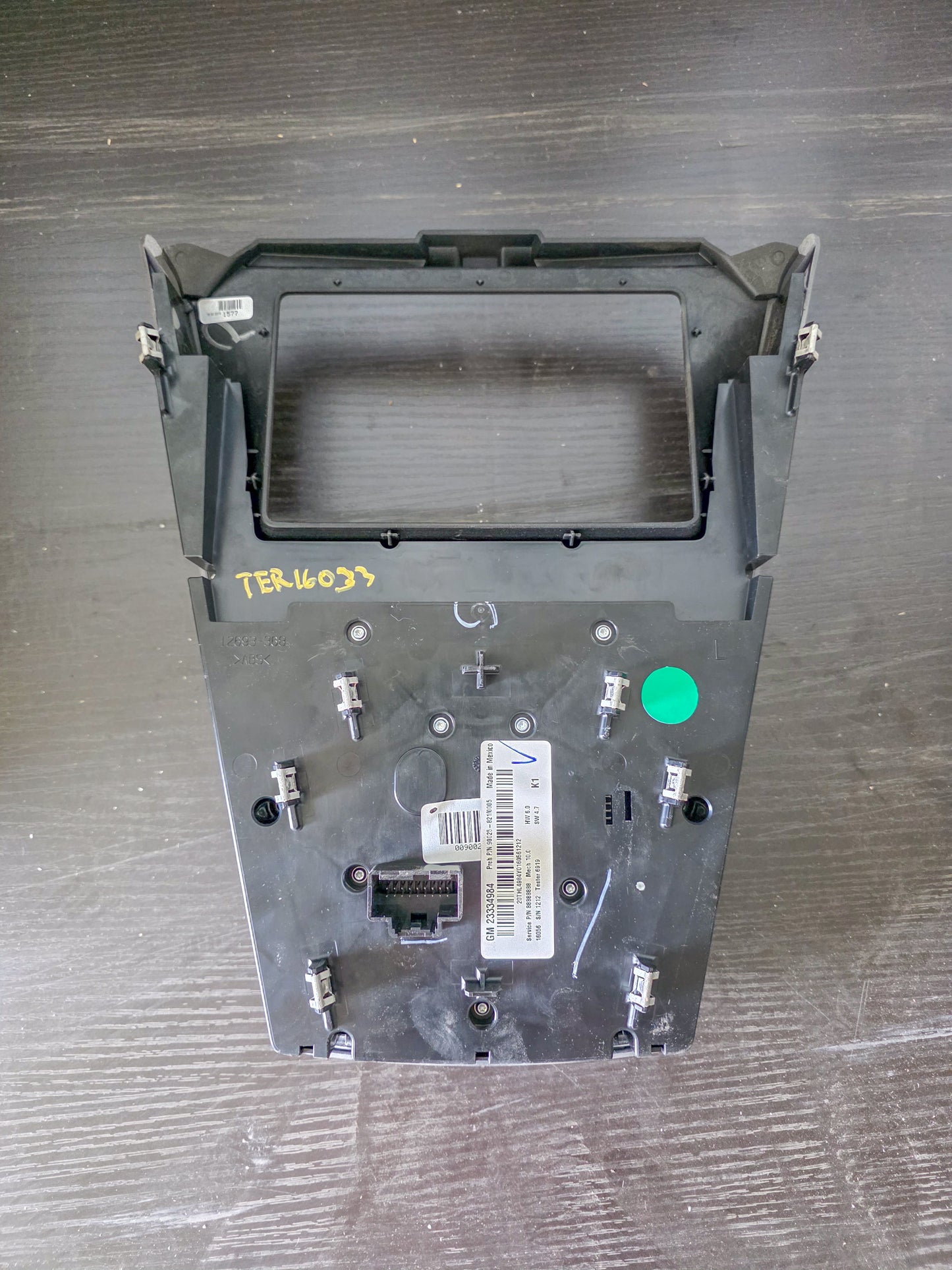 2016-2017 Gmc Terrain Navigation Radio Climate Control Panel Denali 23334984