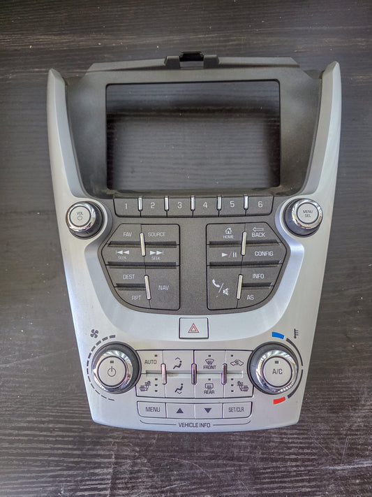 2016-2017 Gmc Terrain Navigation Radio Climate Control Panel Denali 23334984