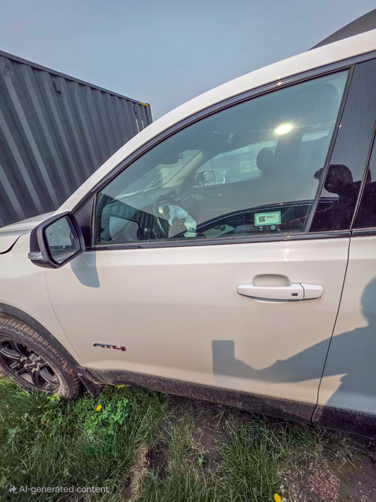 2017-2023 GMC Acadia Left Front Driver Side Door Assembly 84542292, 23287556, 84081774, 84408443