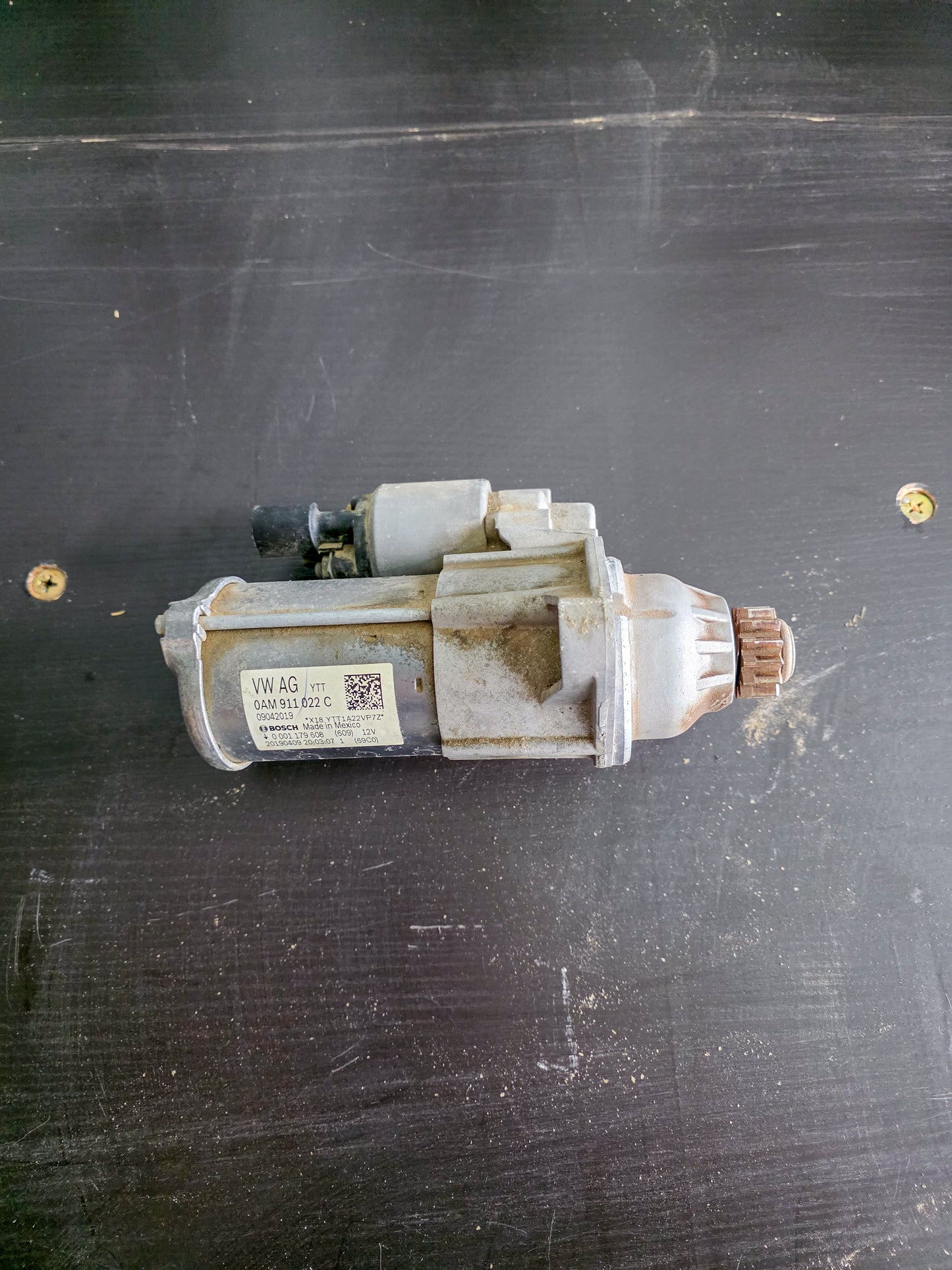 2019 Volkswagen Jetta Starter 0AM911022C