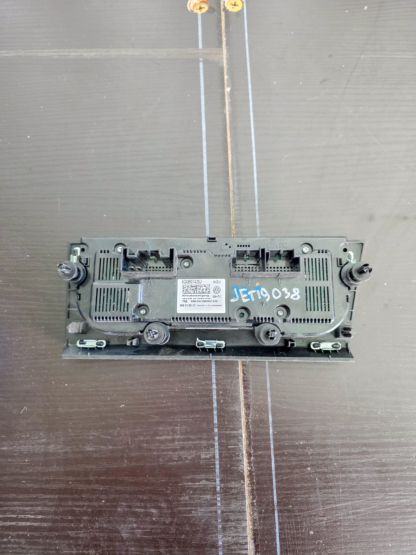 2019 Volkswagen Jetta Climate Control Unit Module 5GM907426J