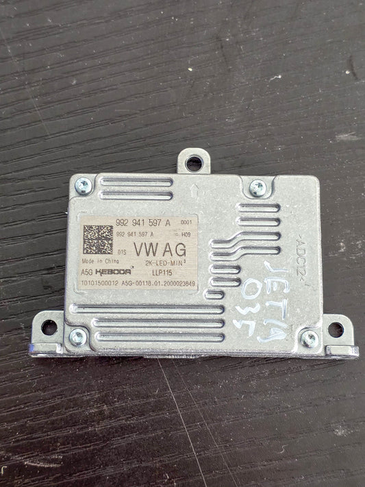 2019-2021 Volkswagen Jetta Headlight Control Unit  992 941 597 A