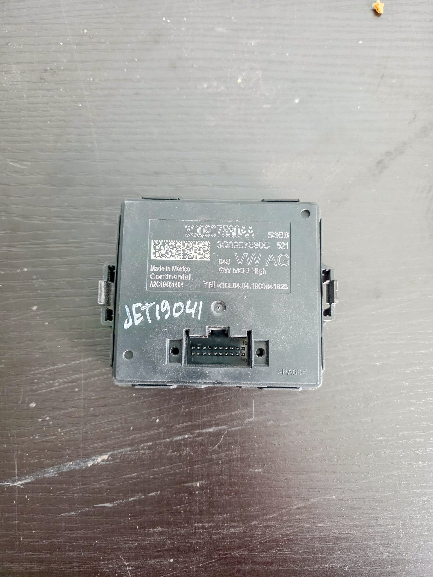 2019 Volkswagen Jetta  Gateway Interface Control Module Unit 3Q0907530AA