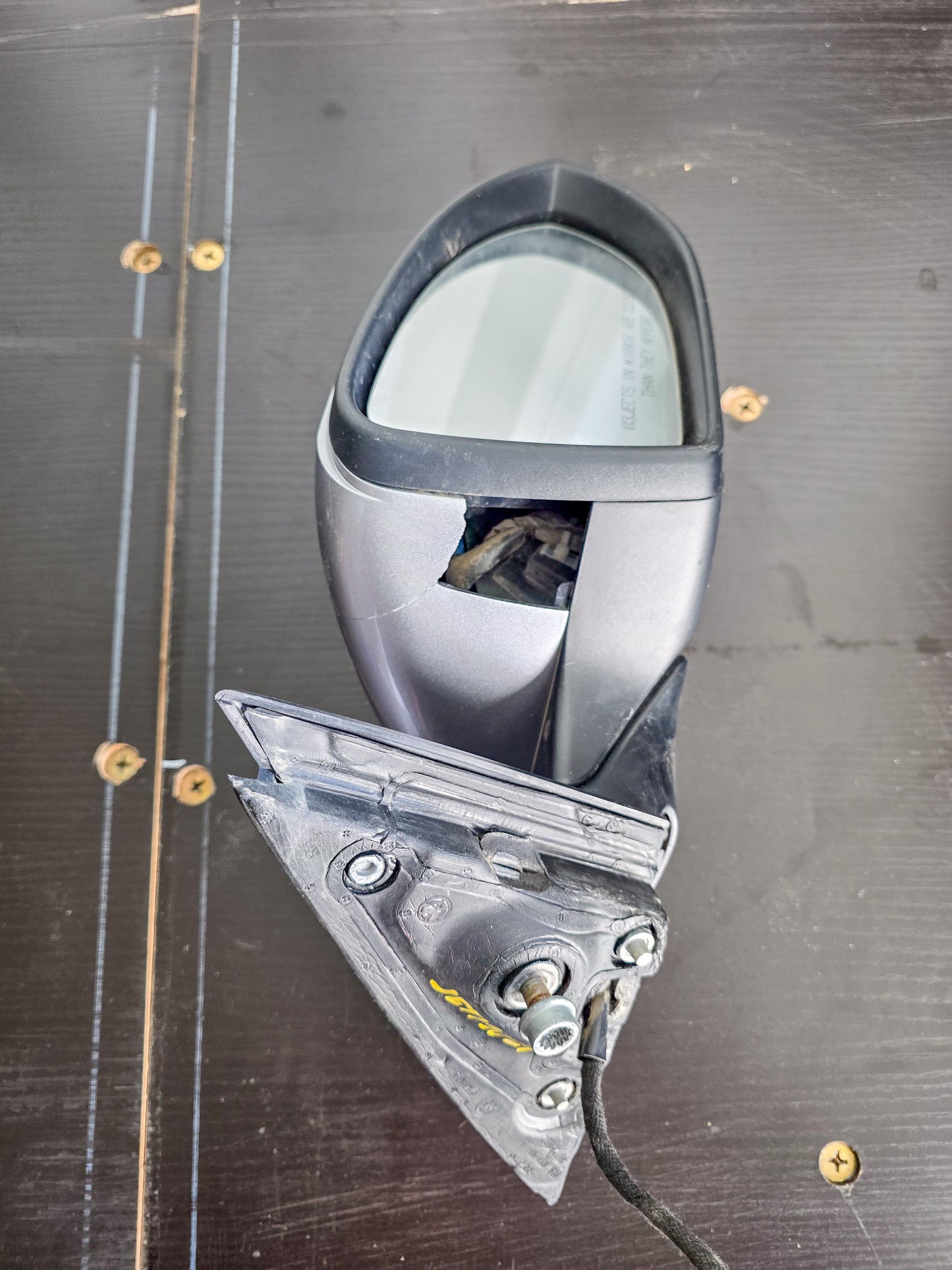 2019-2021 Volkswagen Jetta Right Passenger Side Gray/Silver Mirrors VW1321174. JVW80ER,17A857508AL9B9-PFM