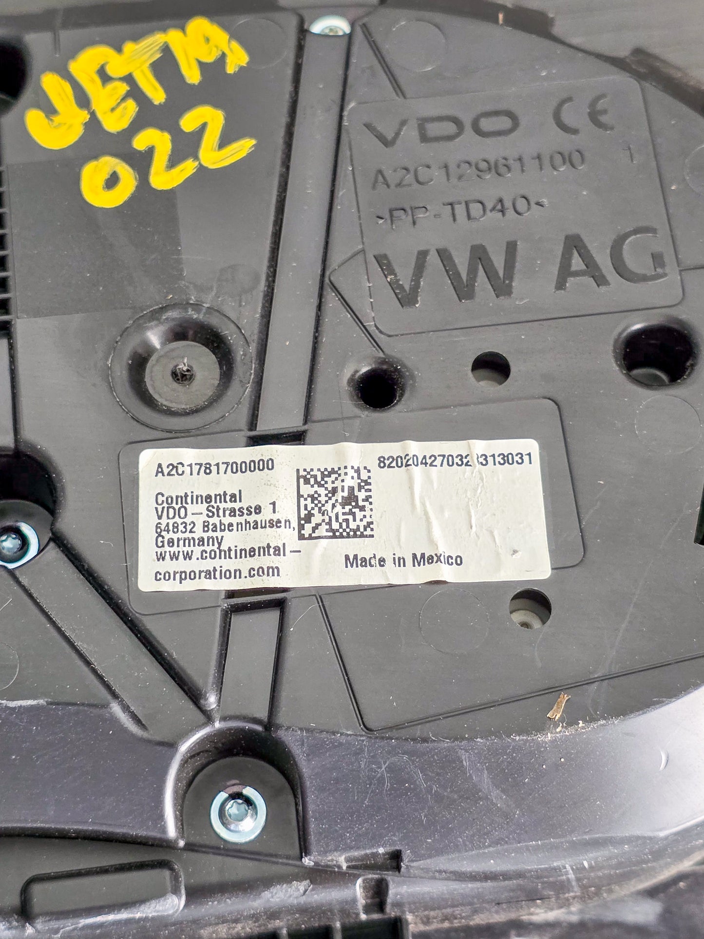 2019-2020 Volkswagen Jetta Speedometer Instrument Cluster 17a920740a, 17A-920-740-A