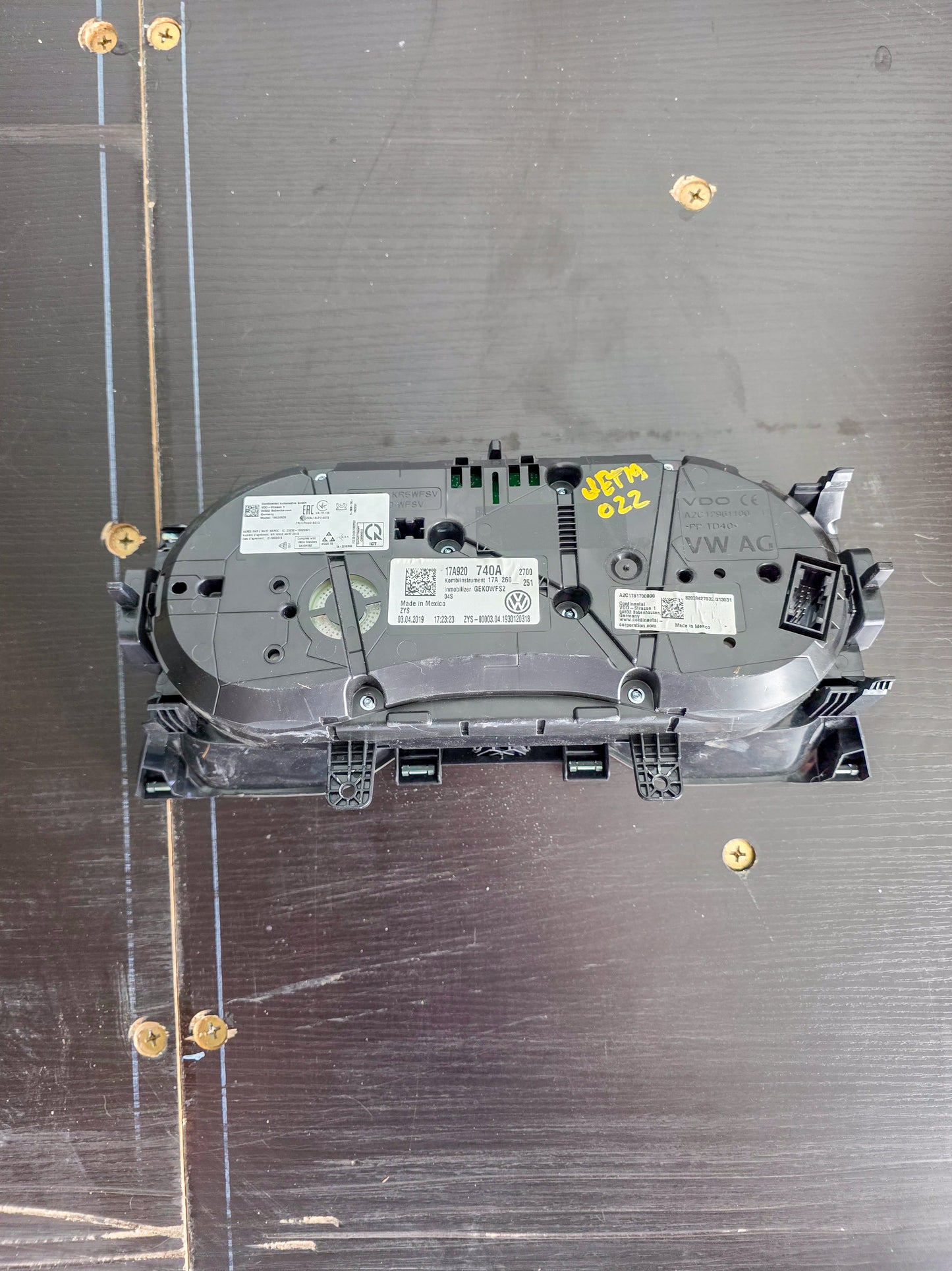 2019-2020 Volkswagen Jetta Speedometer Instrument Cluster 17a920740a, 17A-920-740-A