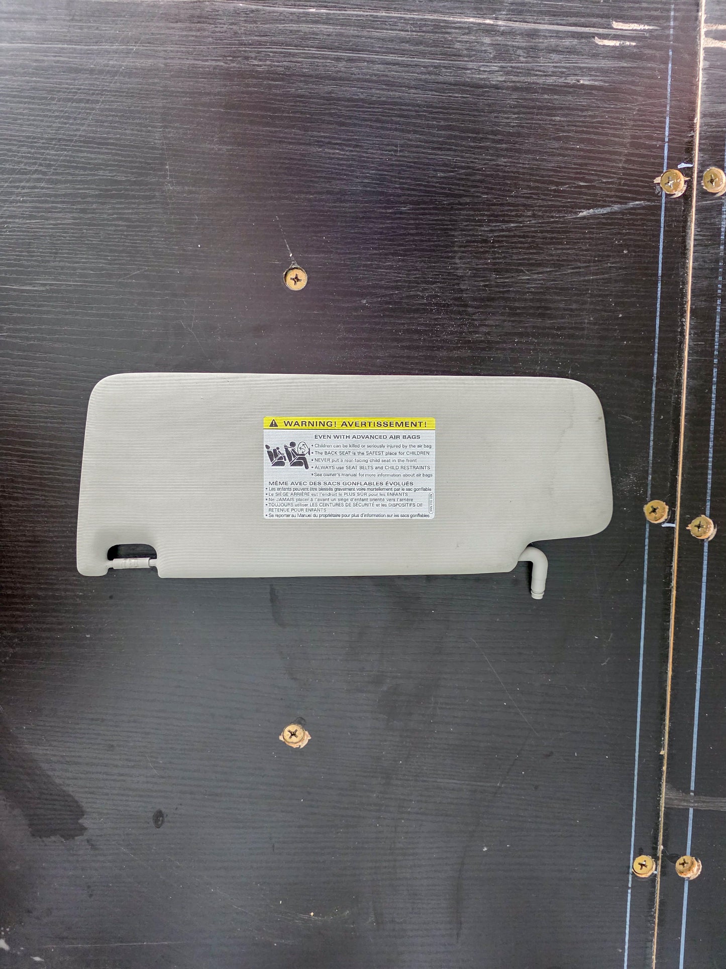 2019-2025 Volkswagen Jetta Right Sun Visor Panel Passenger Side 17A857552C 3H8