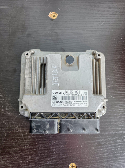 2019 Volkswagen Jetta Engine Computer Control Module 04E907309BT, 0261S17499