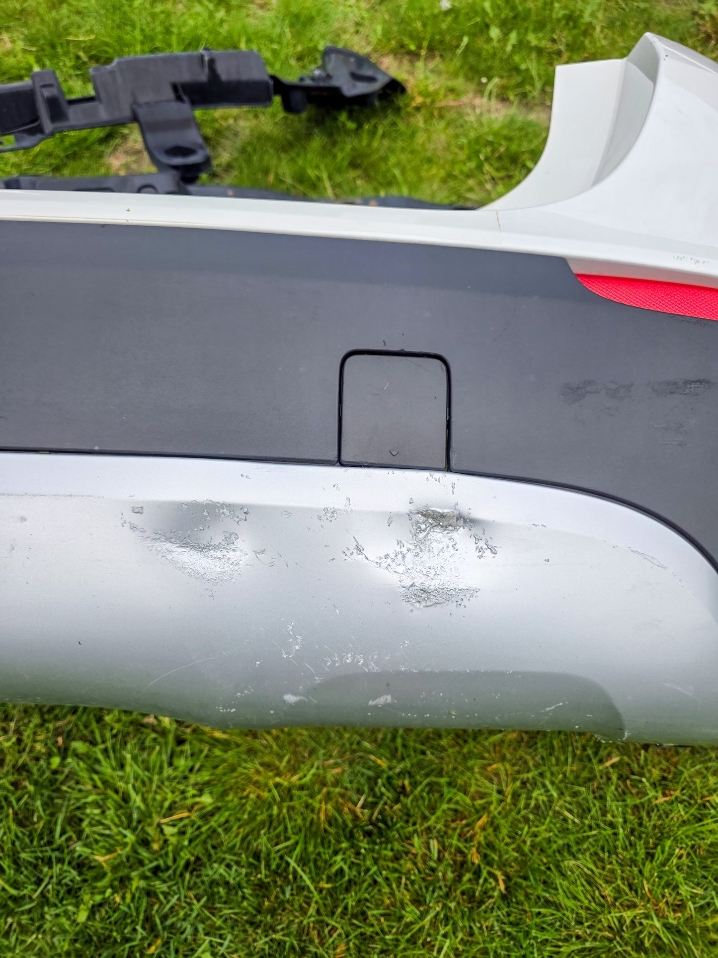 2012-2015 BMW X1 Rear Bumper Cover White 51127345036