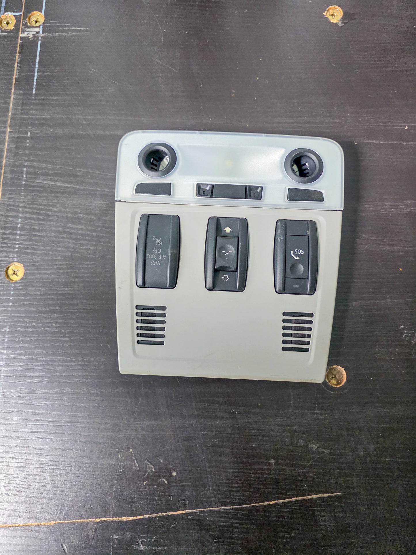 2012-2015 BMW X1 Roof Console Sunroof Controls 15 1143209