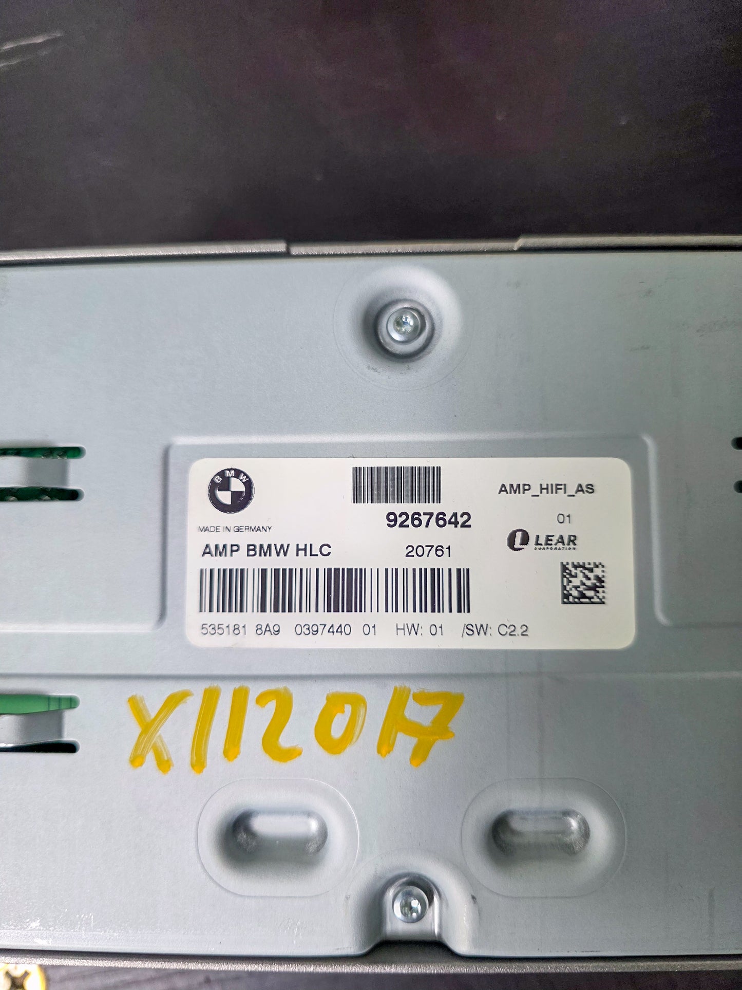 2012-2015 BMW X1 Radio Audio Amp Amplifier 9267642