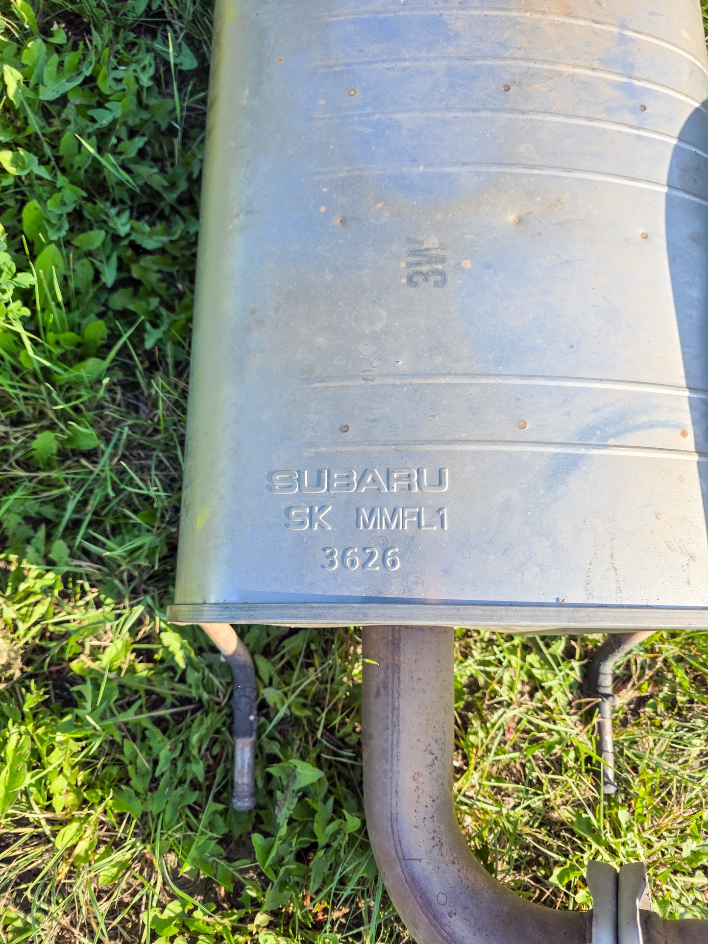 2018-2024 Subaru Crosstrek Gas Engine Rear Exhaust Muffler And Exhaust Center Muffler Resonator 44300FL001, 44200FL120