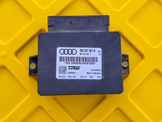 2014-2016 Audi A5 2.0 Progressiv Parking Brake Control Module 8K0907801N