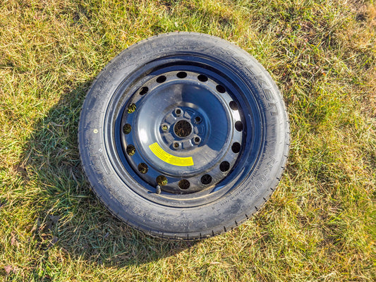 2024 Subaru Steel Spare Rim 17x4 (steel, compact spare), with tire T145/80 D17