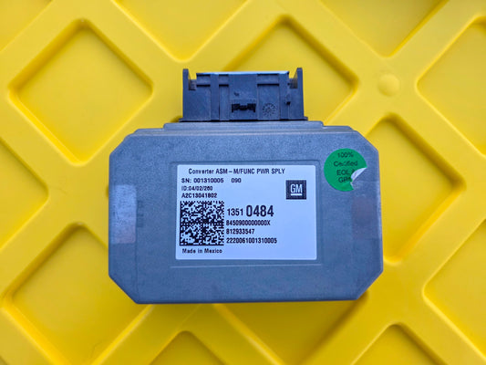 2016-2025 GMC Terrain Multifunction Power Supply Converter 13510484, 13462012, 13506066, 13509853, 13514044