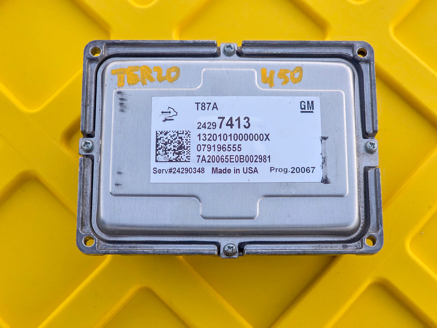 2019-2022 GMC Terrain Transmission Control Module OEM 24297413