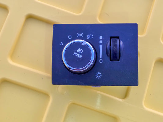 2011-2019 Jeep Grand Cherokee Headlight Switch W/ Fog Lights Oem 68029265AC