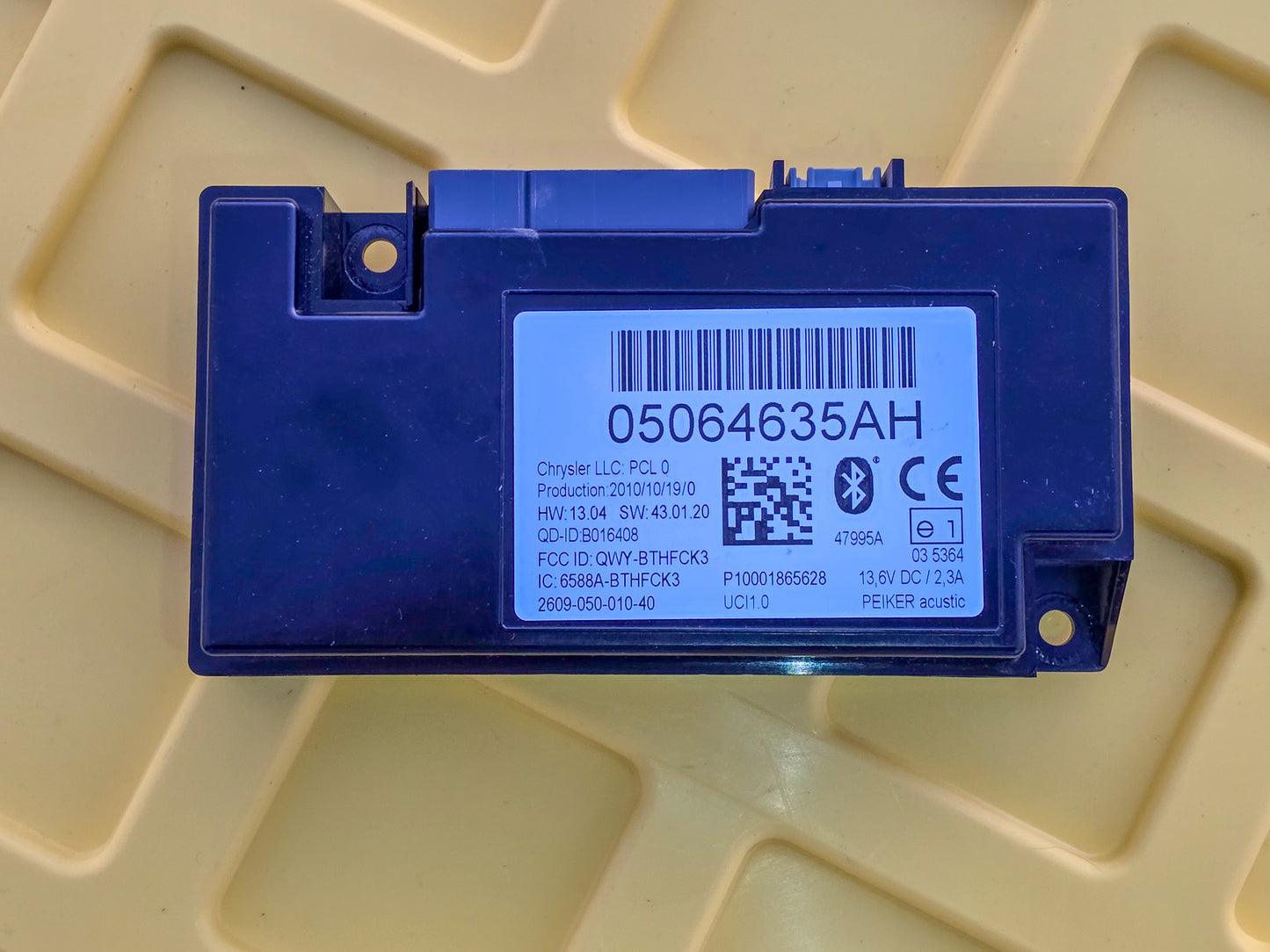 2011-2019 Jeep Grand Cherokee Communication Control Module 05064635AH